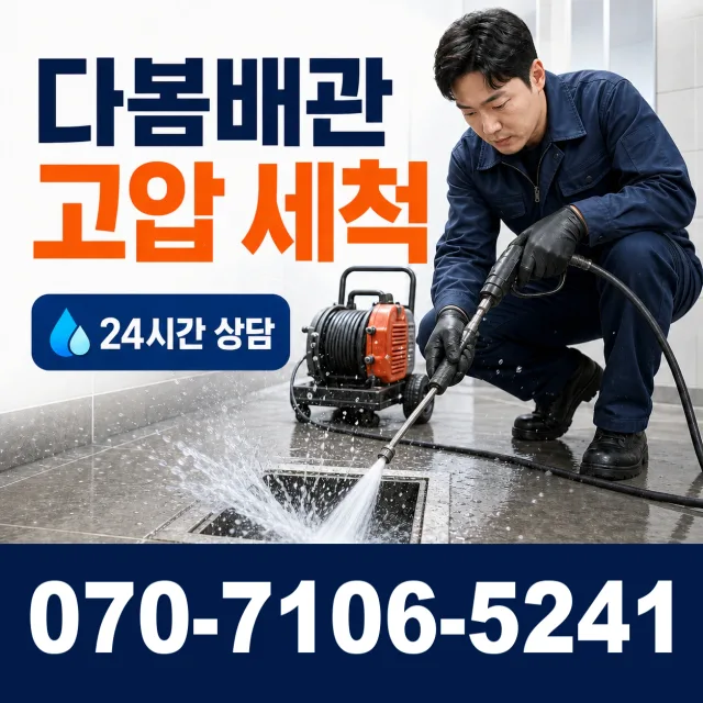 전남 남구 이장동 하수구뚫기 상담 이미지 4